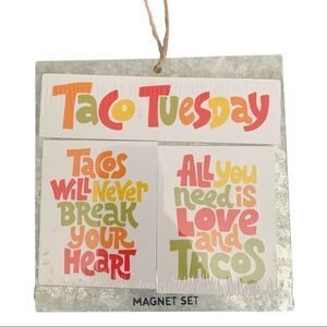 𝅺NEW Taco Tuesday Magnet Set